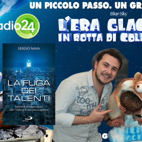 Sergio Nava - Bruno Bozzetto - Intervista Gianluca Fratellini - L-Era Glaciale 5 - 07-01-2015-Radio24 - Giovani Talenti